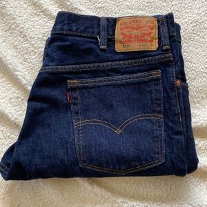 Men’s LEVI STRAUSS & CO.  Boot Cut Jeans, 517 40x32